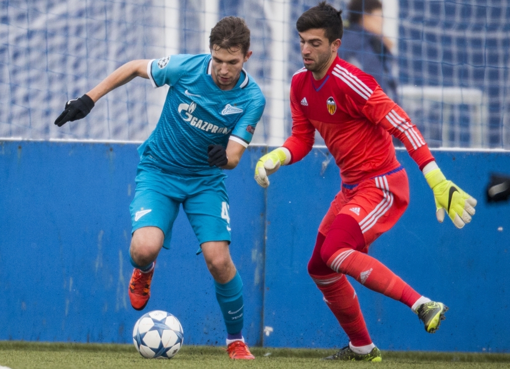 Юношеская Лига УЕФА «Зенит» — «Валенсия» 2015/16, 5-й тур группового этапа