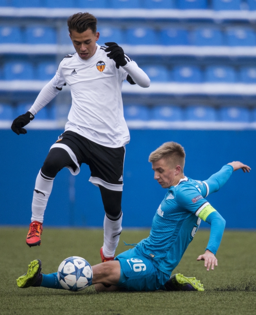 Юношеская Лига УЕФА «Зенит» — «Валенсия» 2015/16, 5-й тур группового этапа