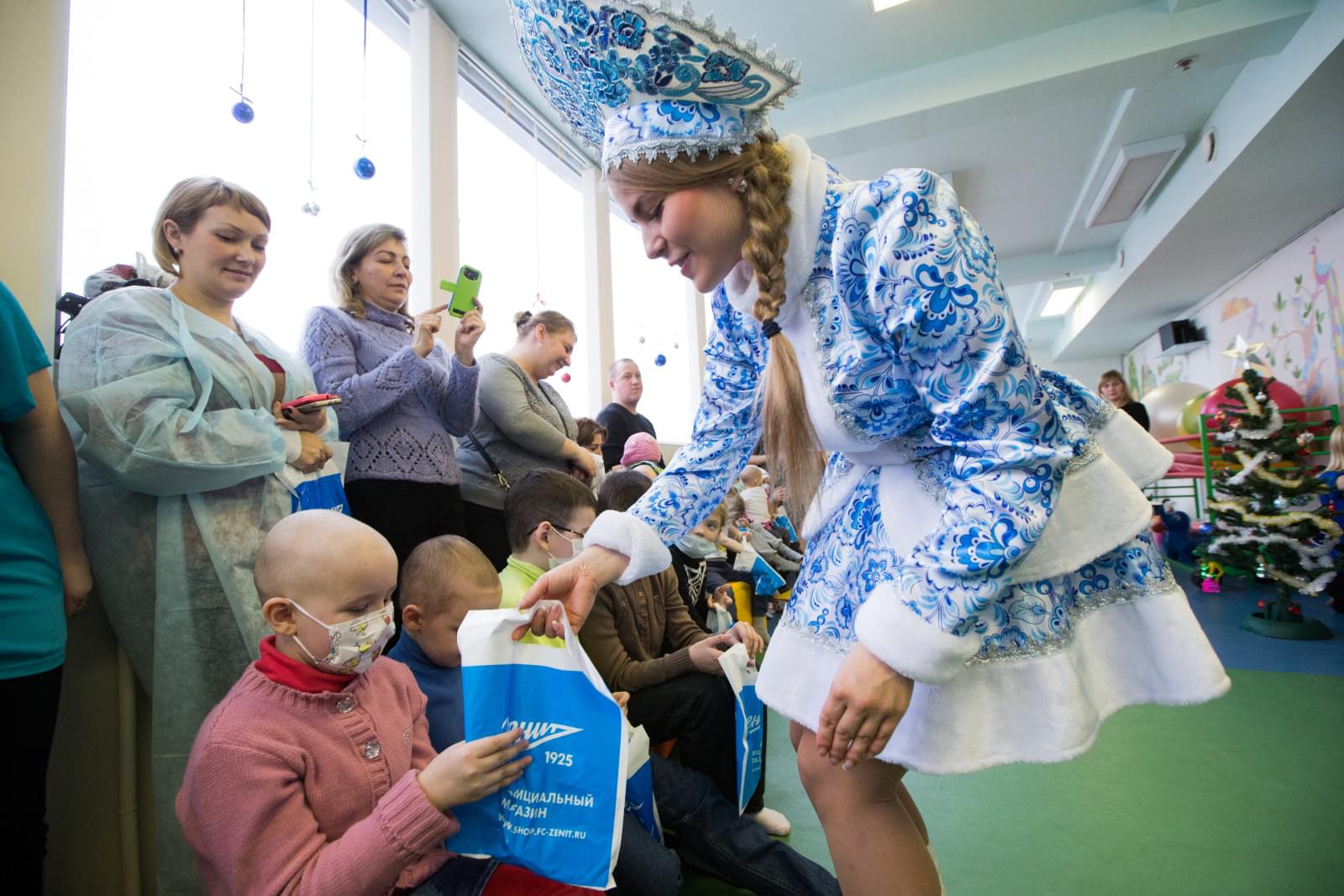 «Новогодний рейс» сине-бело-голубых