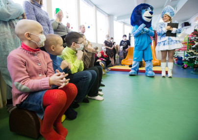 «Новогодний рейс» сине-бело-голубых