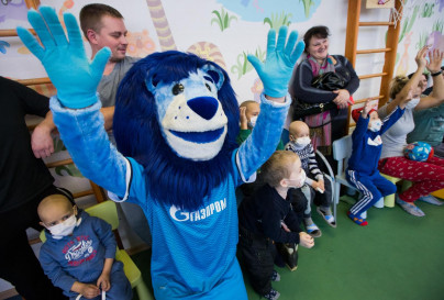 «Новогодний рейс» сине-бело-голубых