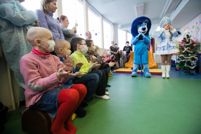 «Новогодний рейс» сине-бело-голубых