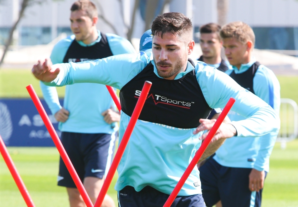 «Газпром»-тренировочные сборы в Дохе: 19 января, утренняя тренировка