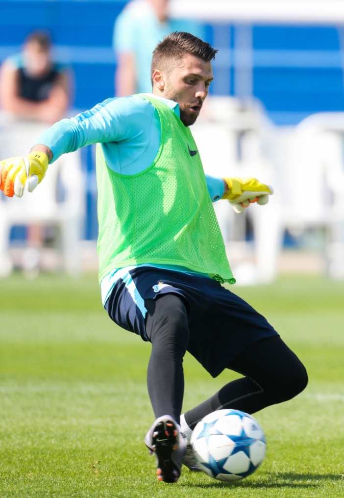 «Газпром»-тренировочные сборы в Дохе: 19 января, утренняя тренировка