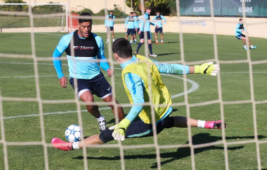 «Газпром»-тренировочный сбор в Фару: 29 января, утренняя тренировка