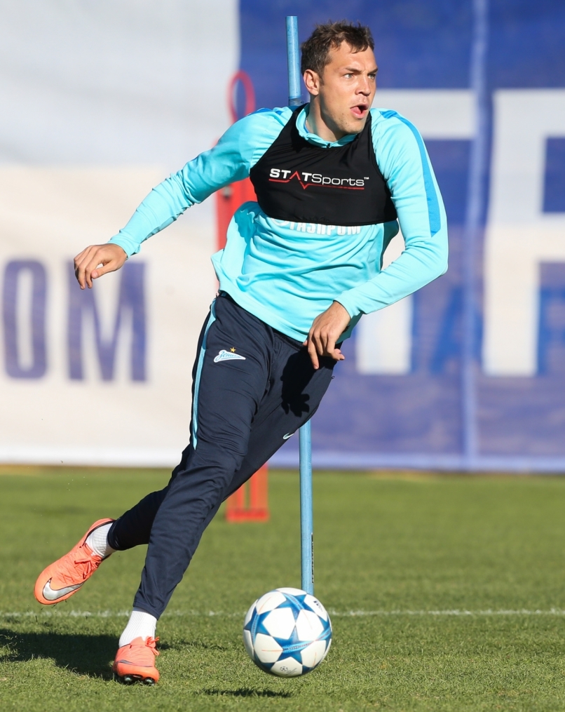 «Газпром»-тренировочный сбор в Фару: 29 января, утренняя тренировка