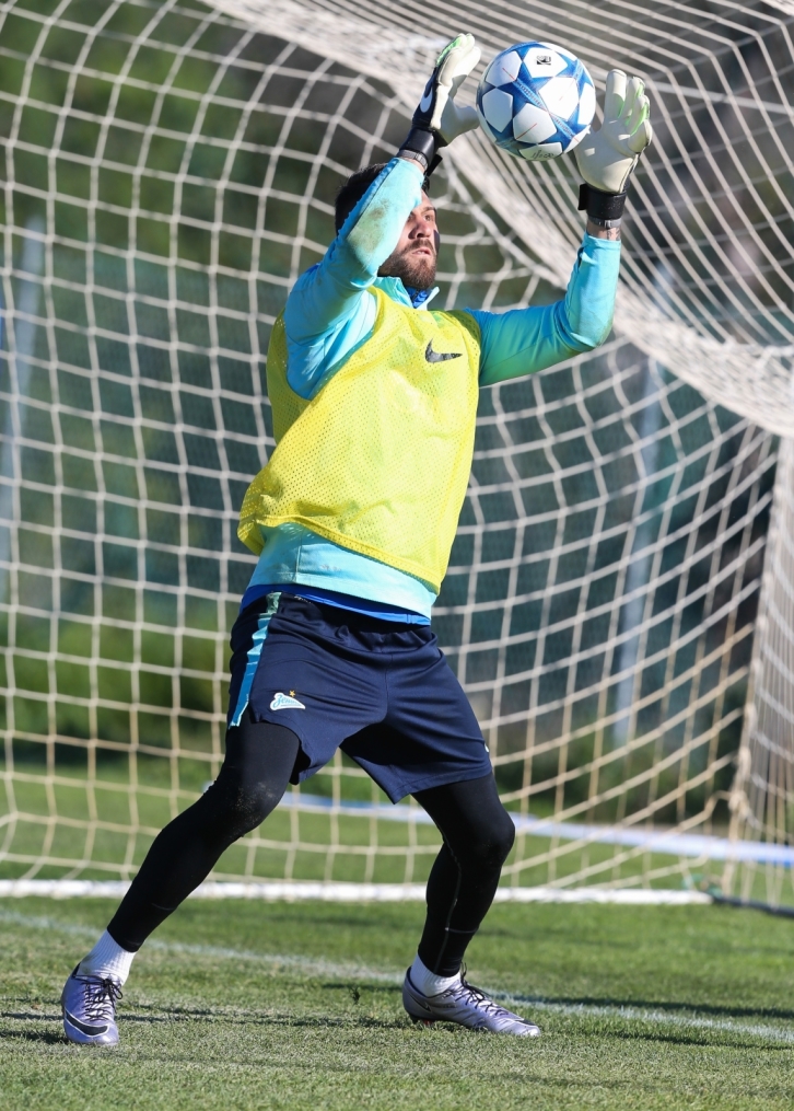 «Газпром»-тренировочный сбор в Фару: 29 января, утренняя тренировка