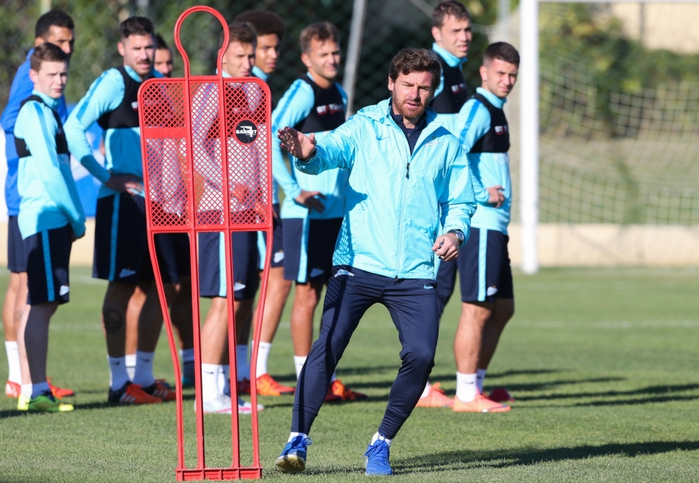 «Газпром»-тренировочный сбор в Фару: 29 января, утренняя тренировка