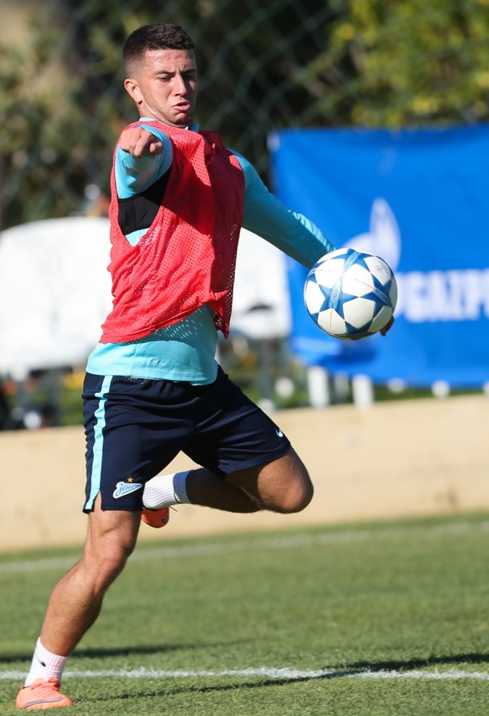 «Газпром»-тренировочный сбор в Фару: 29 января, утренняя тренировка