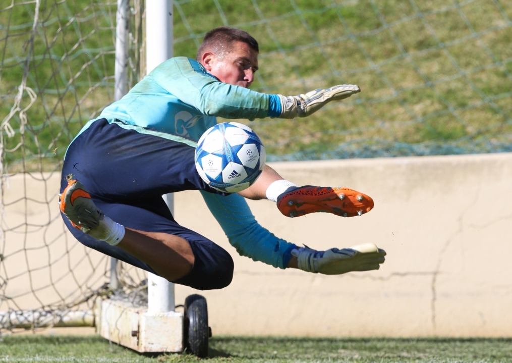 «Газпром»-тренировочный сбор в Фару: 29 января, утренняя тренировка