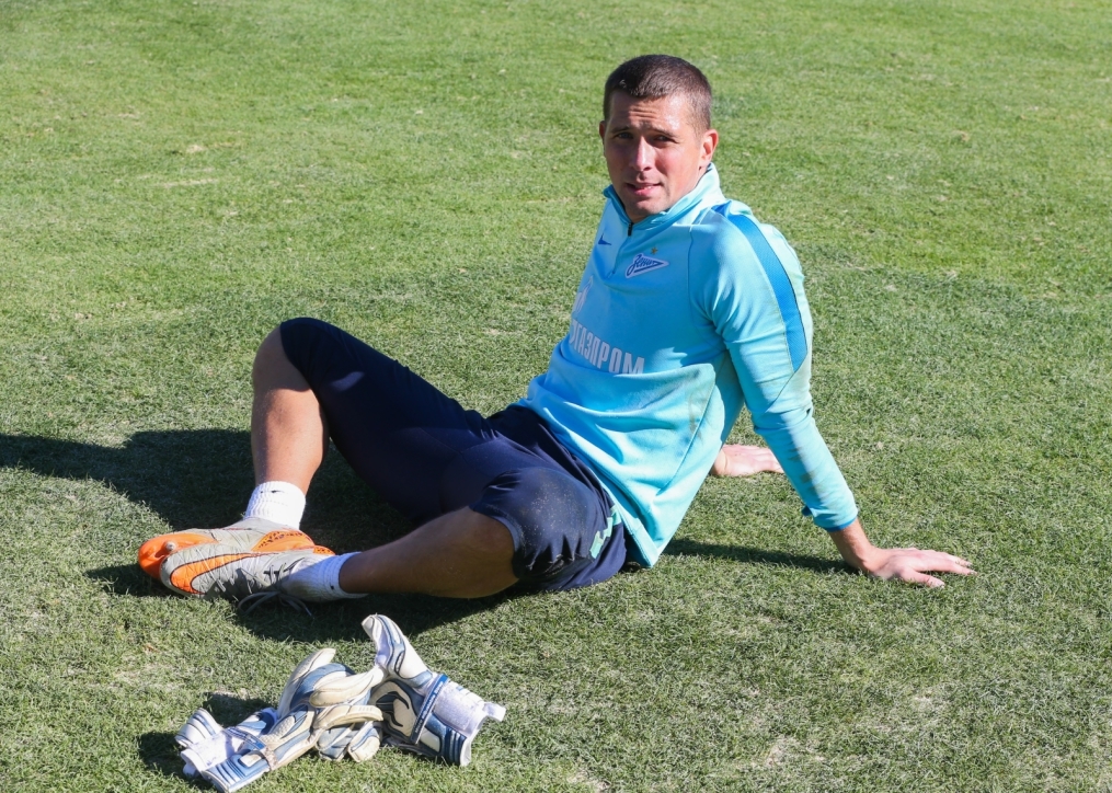 «Газпром»-тренировочный сбор в Фару: 29 января, утренняя тренировка