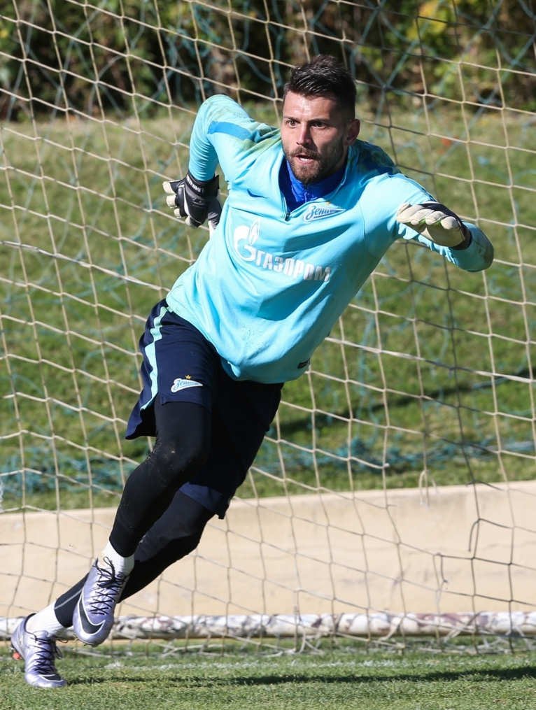 «Газпром»-тренировочный сбор в Фару: 29 января, утренняя тренировка