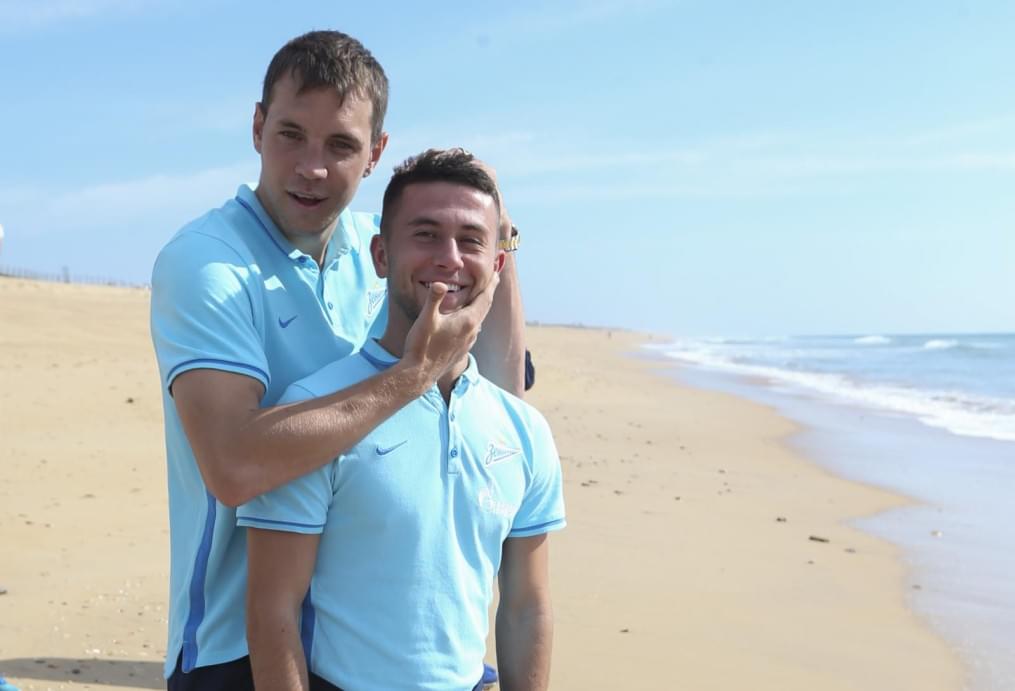 «Газпром»-тренировочный сбор в Фару: 30 января, утренняя тренировка