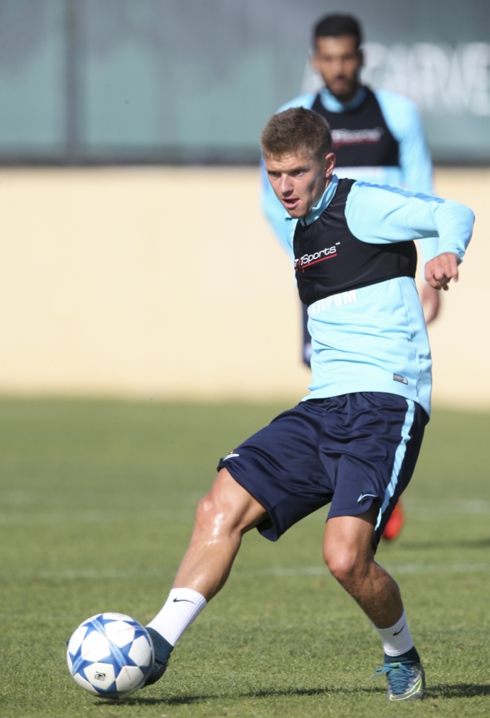 «Газпром»-тренировочный сбор в Фару: 30 января, утренняя тренировка