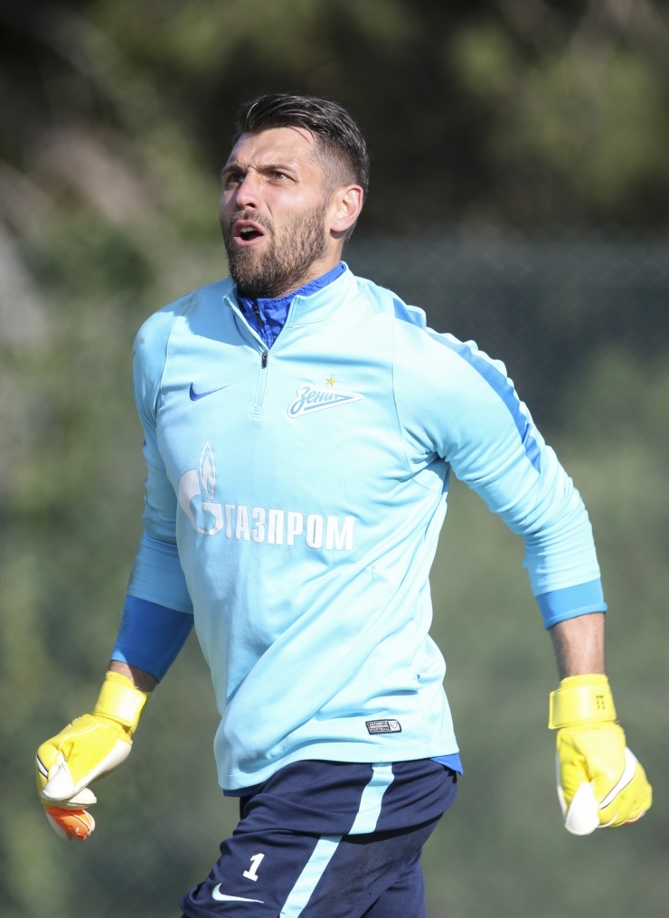 «Газпром»-тренировочный сбор в Фару: 30 января, утренняя тренировка