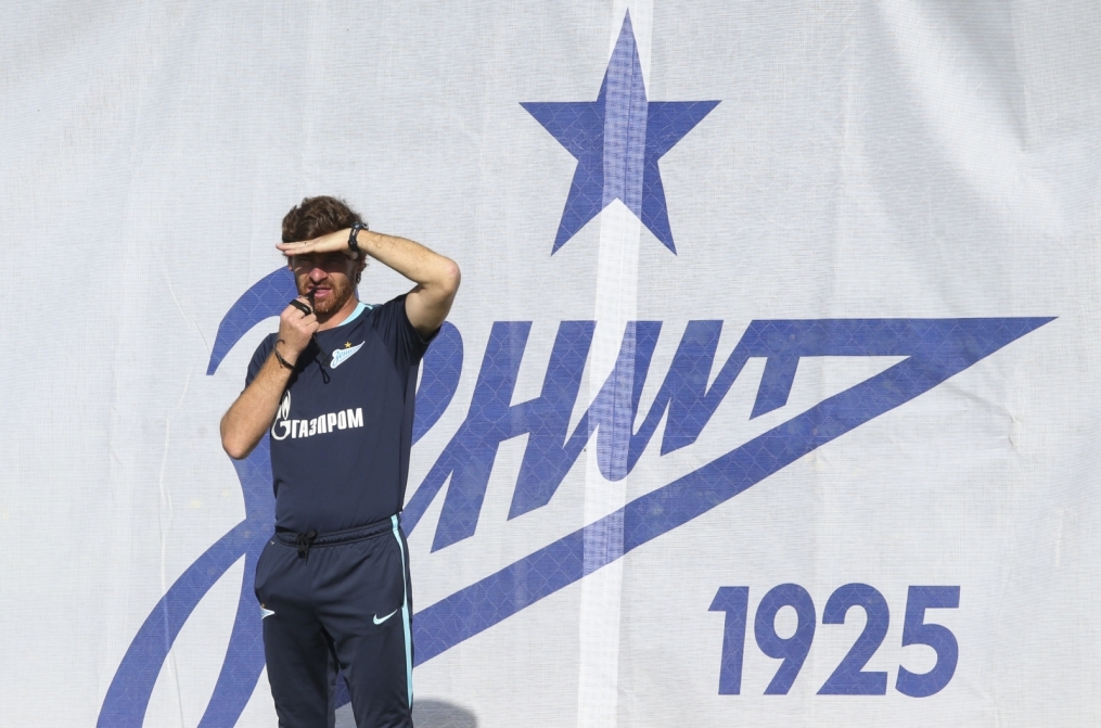 «Газпром»-тренировочный сбор в Фару: 30 января, утренняя тренировка