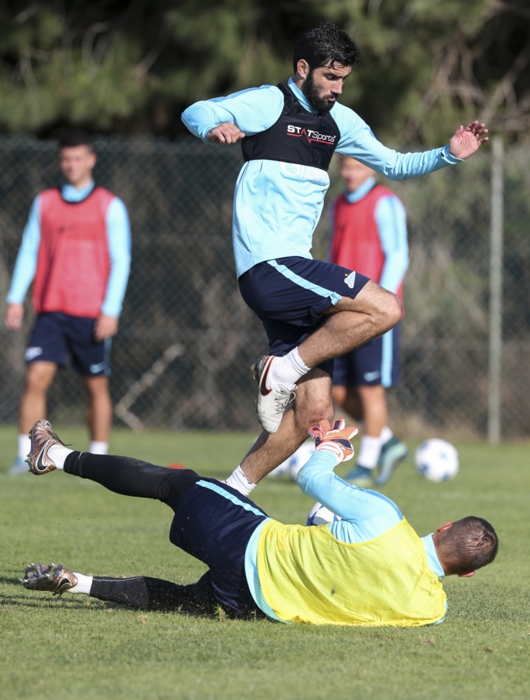 «Газпром»-тренировочный сбор в Фару: 30 января, утренняя тренировка