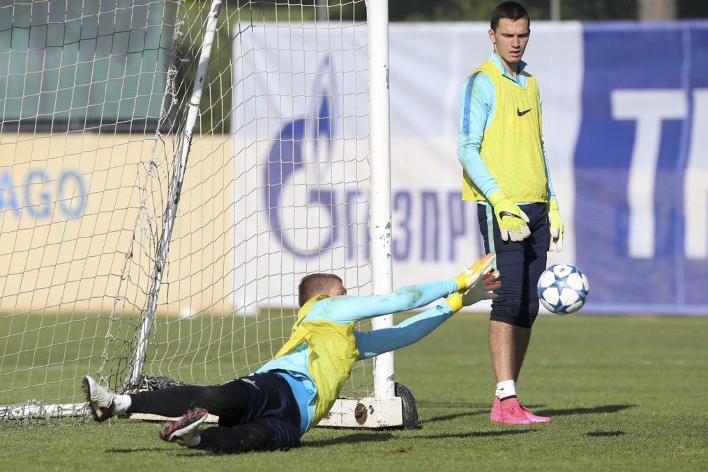 «Газпром»-тренировочный сбор в Фару: 30 января, утренняя тренировка