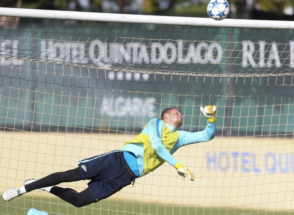 «Газпром»-тренировочный сбор в Фару: 30 января, утренняя тренировка