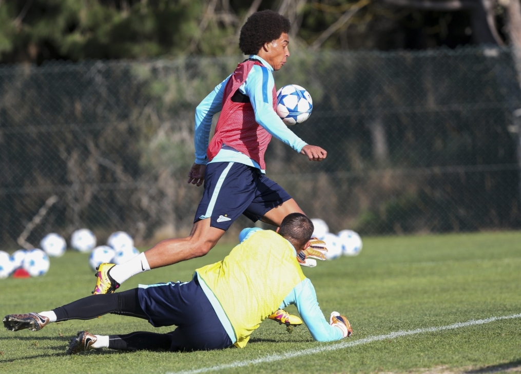 «Газпром»-тренировочный сбор в Фару: 30 января, утренняя тренировка