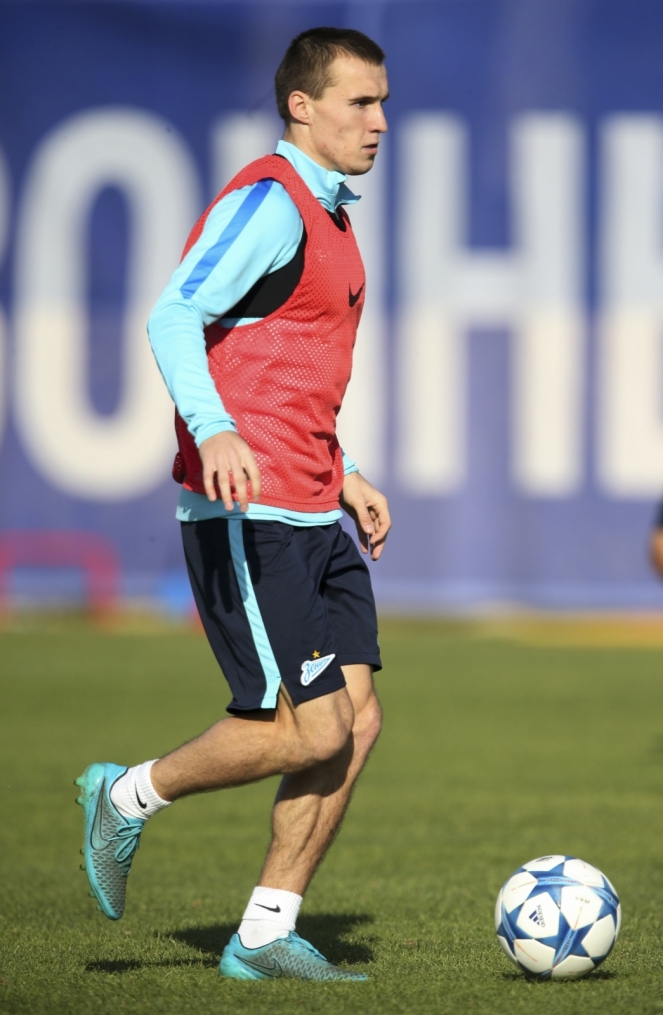 «Газпром»-тренировочный сбор в Фару: 30 января, утренняя тренировка