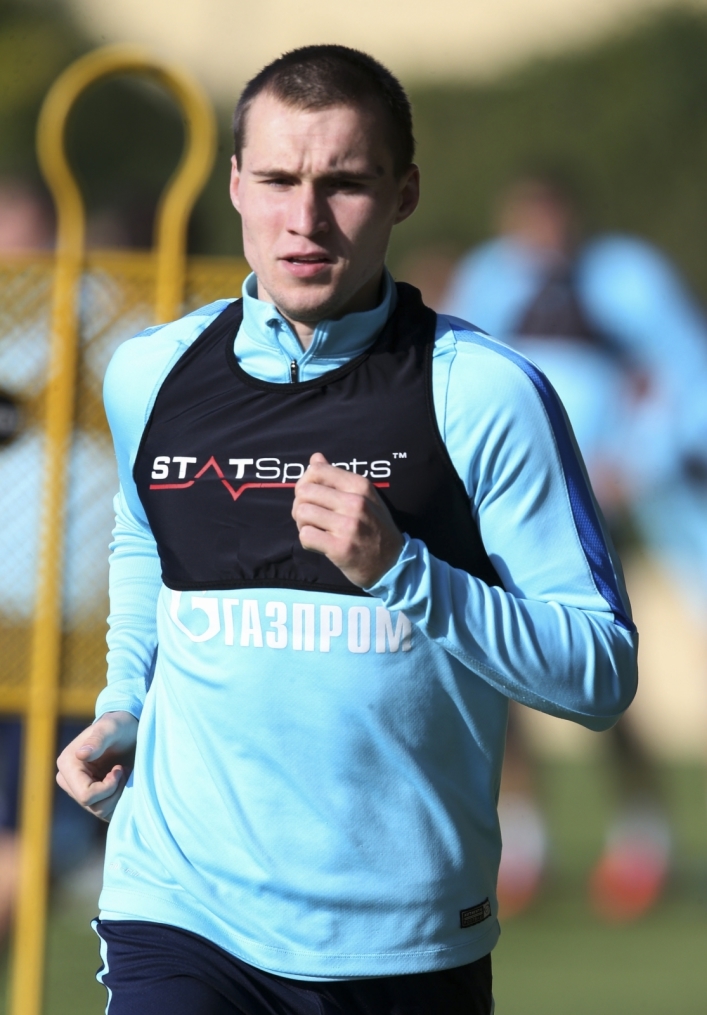 «Газпром»-тренировочный сбор в Фару: 30 января, утренняя тренировка