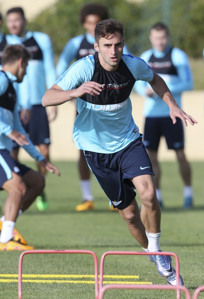 «Газпром»-тренировочный сбор в Фару: 30 января, утренняя тренировка