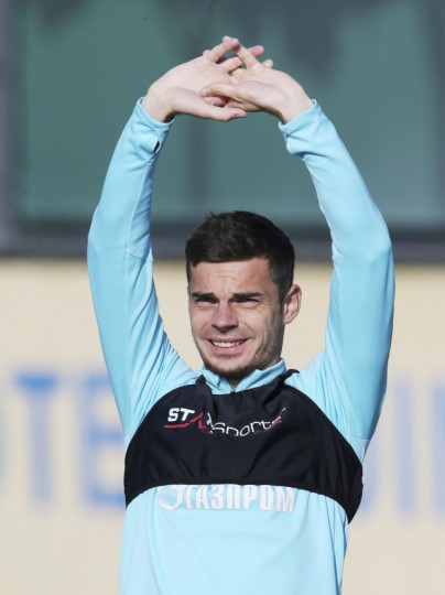 «Газпром»-тренировочный сбор в Фару: 30 января, утренняя тренировка