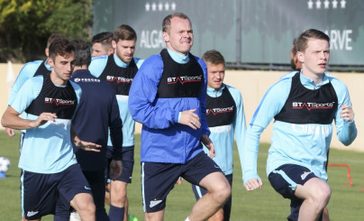 «Газпром»-тренировочный сбор в Фару: 30 января, утренняя тренировка