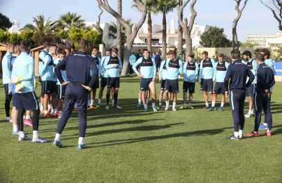 «Газпром»-тренировочный сбор в Фару: 30 января, утренняя тренировка