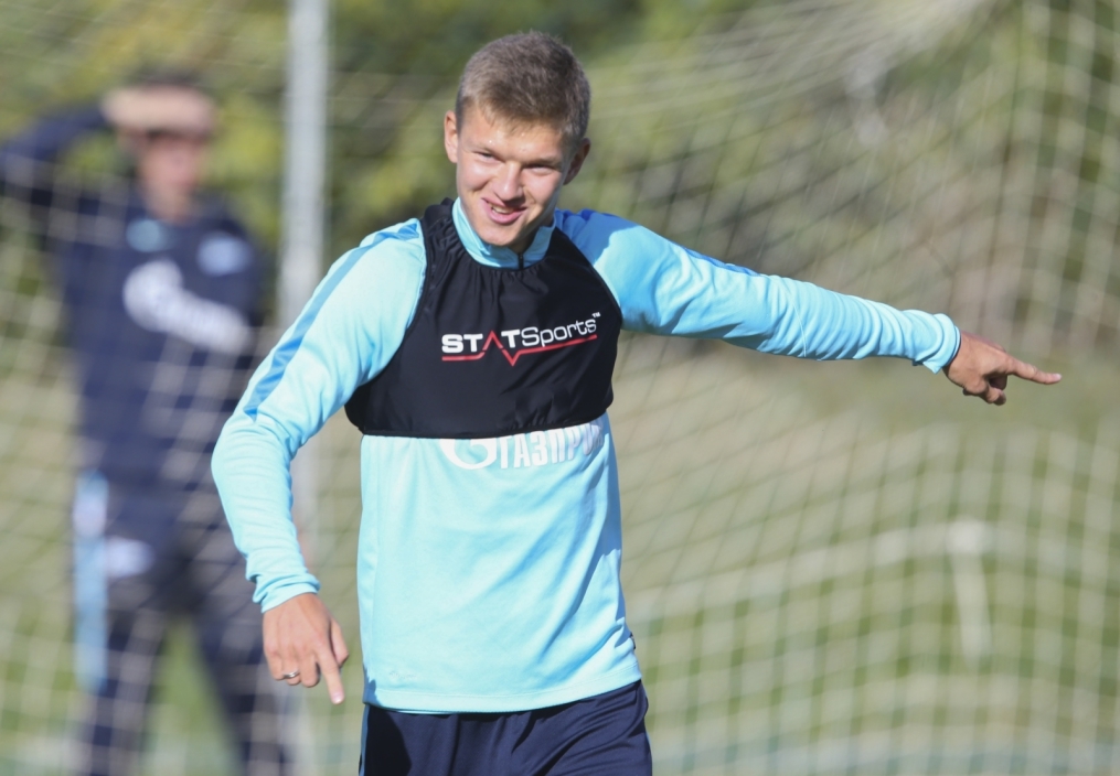 «Газпром»-тренировочный сбор в Фару: 31 января, утренняя тренировка