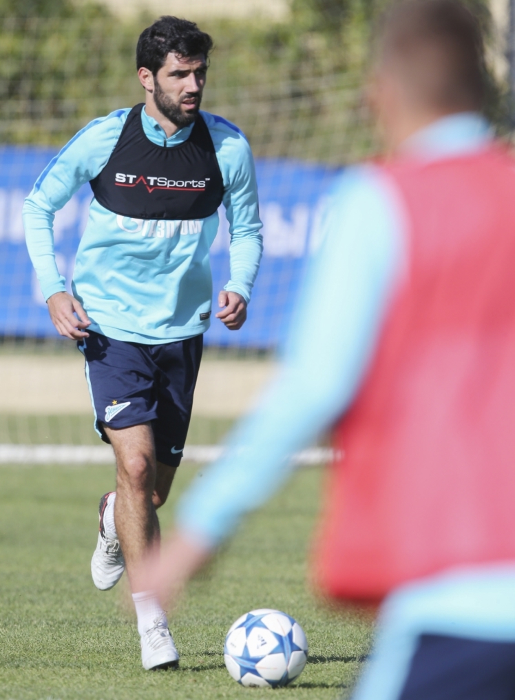 «Газпром»-тренировочный сбор в Фару: 31 января, утренняя тренировка