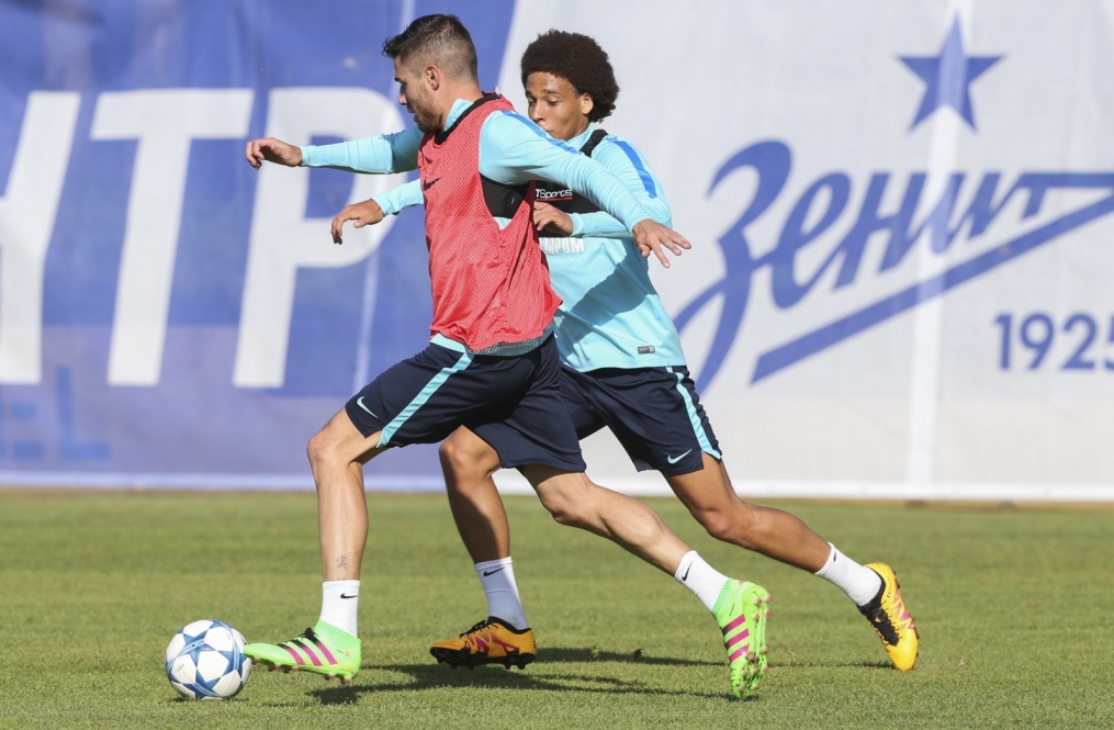 «Газпром»-тренировочный сбор в Фару: 31 января, утренняя тренировка