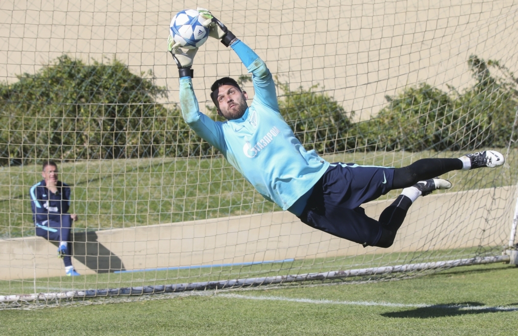 «Газпром»-тренировочный сбор в Фару: 31 января, утренняя тренировка