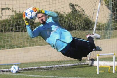 «Газпром»-тренировочный сбор в Фару: 31 января, утренняя тренировка