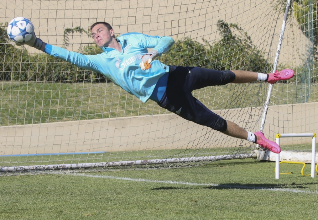 «Газпром»-тренировочный сбор в Фару: 31 января, утренняя тренировка