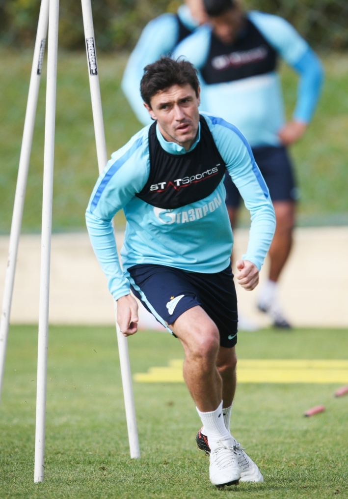 «Газпром»-тренировочные сборы в Фару: 3 февраля, утренняя тренировка