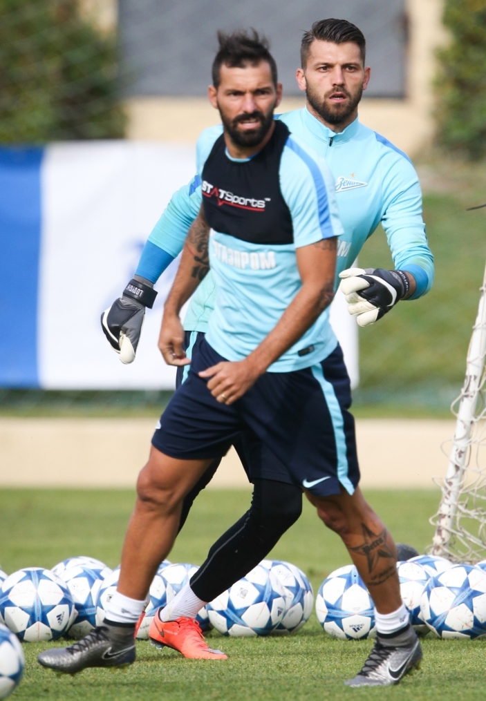 «Газпром»-тренировочные сборы в Фару: 3 февраля, утренняя тренировка