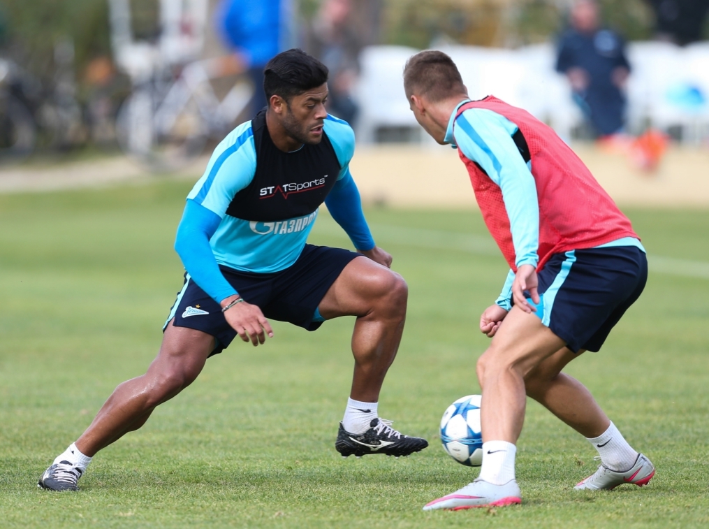«Газпром»-тренировочные сборы в Фару: 3 февраля, утренняя тренировка