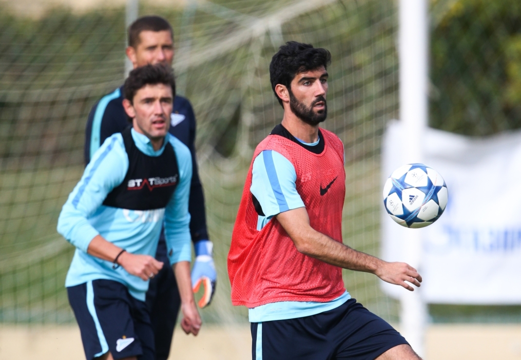 «Газпром»-тренировочные сборы в Фару: 3 февраля, утренняя тренировка