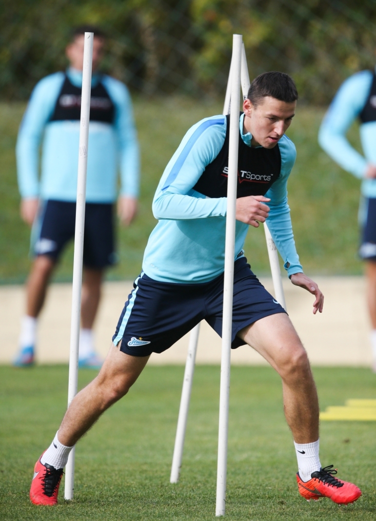 «Газпром»-тренировочные сборы в Фару: 3 февраля, утренняя тренировка