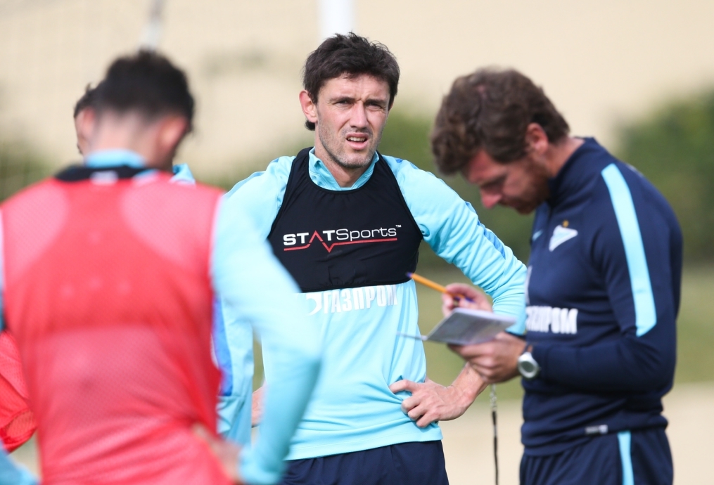 «Газпром»-тренировочные сборы в Фару: 3 февраля, утренняя тренировка