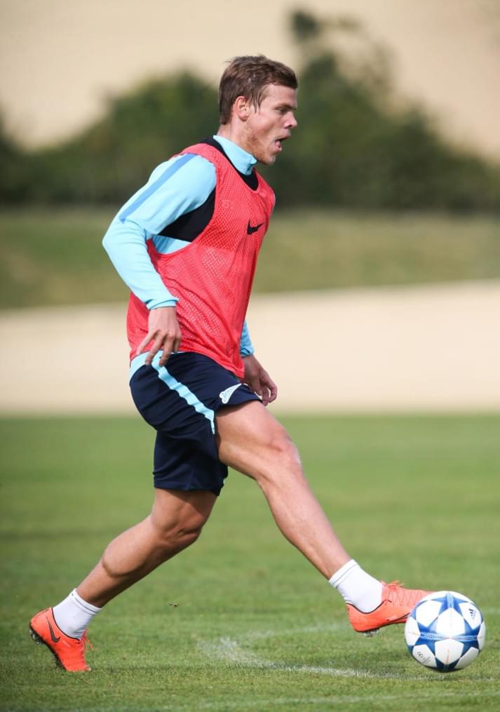 «Газпром»-тренировочные сборы в Фару: 3 февраля, утренняя тренировка