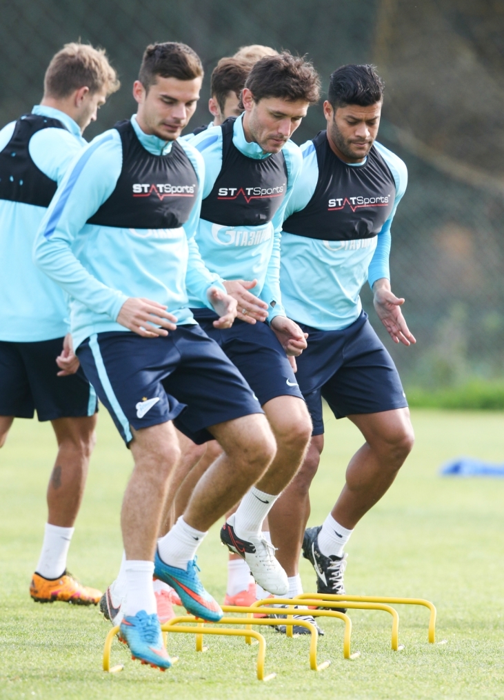 «Газпром»-тренировочные сборы в Фару: 3 февраля, утренняя тренировка