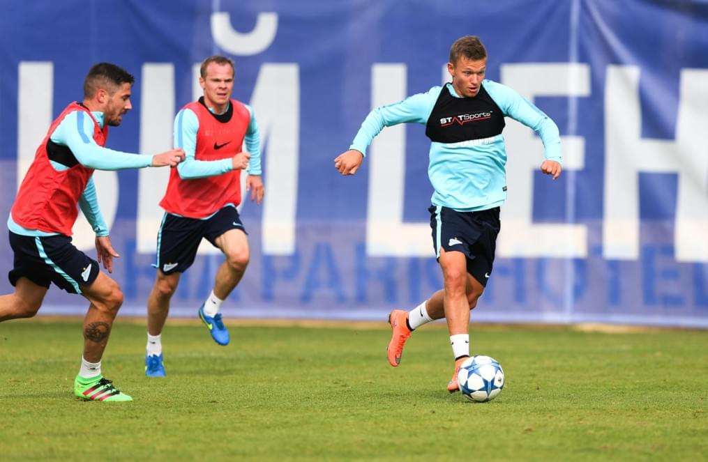 «Газпром»-тренировочные сборы в Фару: 3 февраля, утренняя тренировка