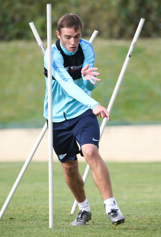 «Газпром»-тренировочные сборы в Фару: 3 февраля, утренняя тренировка