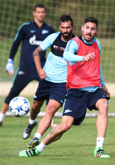 «Газпром»-тренировочные сборы в Фару: 3 февраля, утренняя тренировка