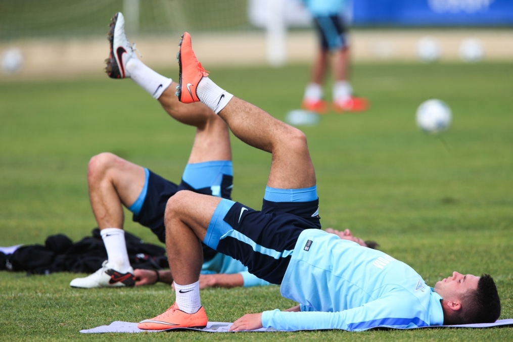 «Газпром»-тренировочные сборы в Фару: 3 февраля, утренняя тренировка