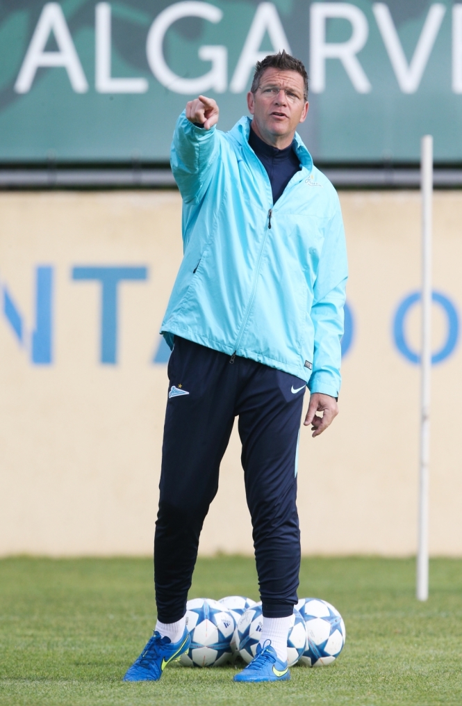 «Газпром»-тренировочные сборы в Фару: 3 февраля, утренняя тренировка