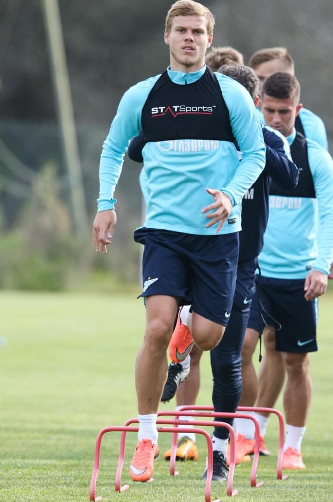 «Газпром»-тренировочные сборы в Фару: 3 февраля, утренняя тренировка